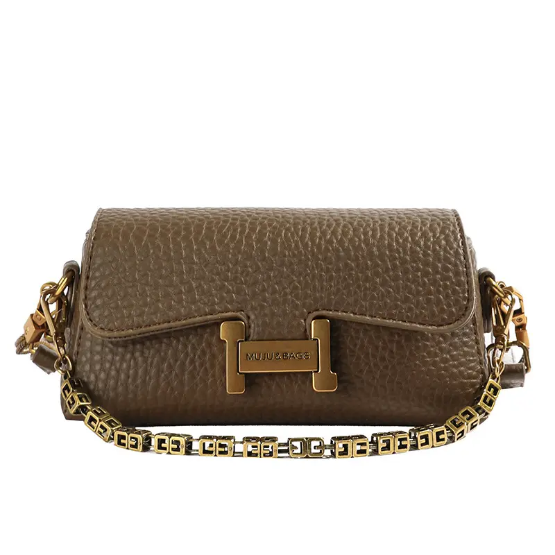 Women's bag niche fashion chain shoulder armpit bag premium retro versatile messenger small square bag