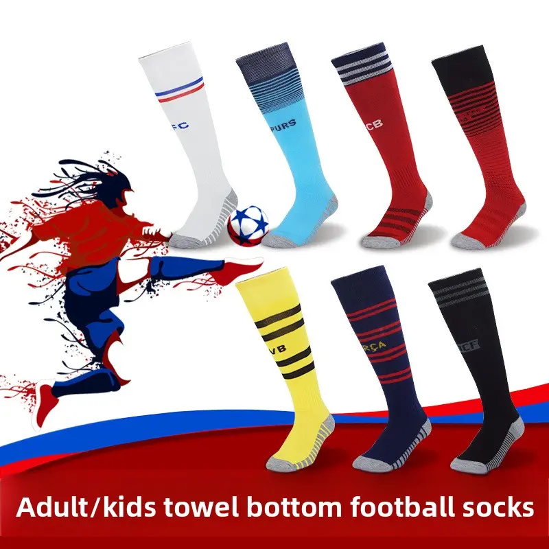 Team Football Socks - Terry Cushion Sole with Moisture-Wicking & Odor Control for Men, Women & Youth