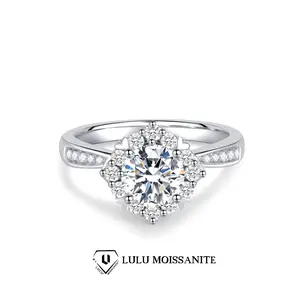 [ # 04](Stars)Synthetic Moissanite  Fashion Jewelry Ring
