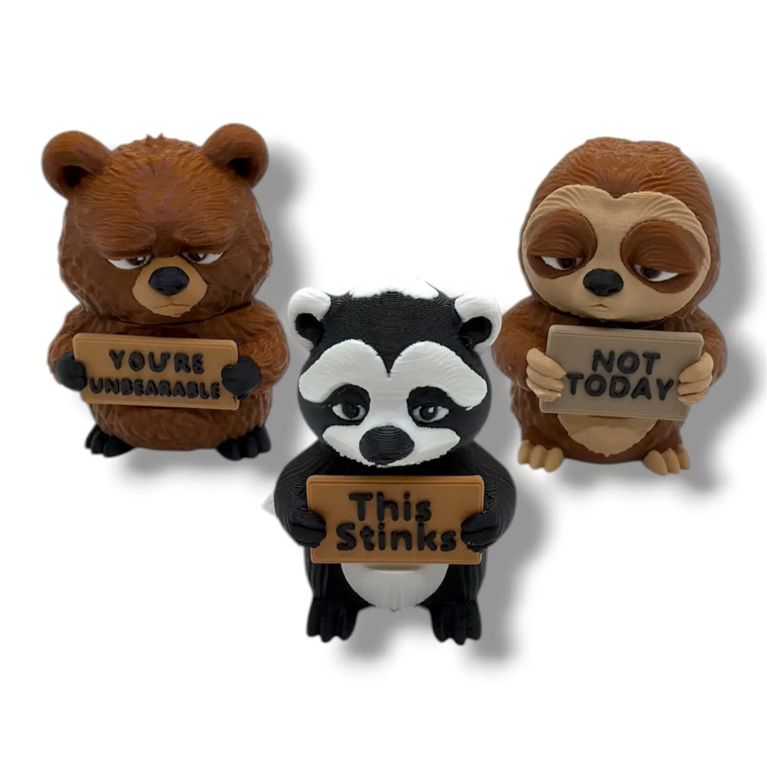 Animals With Attitude – Desk Pets That Say What You’re Thinking