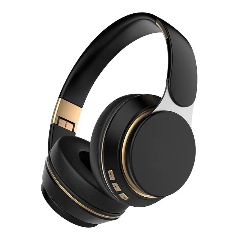 Wireless Over-ear Headphone, Foldable Headphone with Built-in Microphone, Portable Design Stereo Headset for Travel, Home, Office, Audio, Electronic Audio Headset, Audio Wireless Headphones