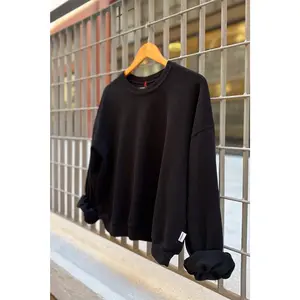 Cali Jersey Sweatshirt Black
