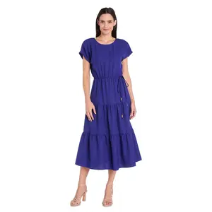 Coastal Drift Linen Dress