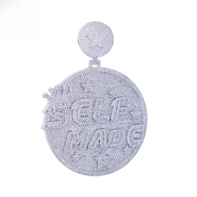 Full Diamond Hip-Hop English Letter Pendant Exaggerated Personality Men's Necklace Hip-Hop Rap Trendy Accessory Full Diamond Hip-Hop English Letter Pendant Exaggerated Personality Men's Necklace Hip-Hop Rap Trendy Accessory