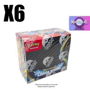 Chaos Rising Sealed Booster Box Case of 6 Booster Boxes - Purchase