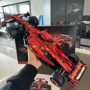 2026 New Technology SF Series Racing 42207 Supercar Assembly Building Blocks Creative Model Adult Car Kit Children's Birthday Gift