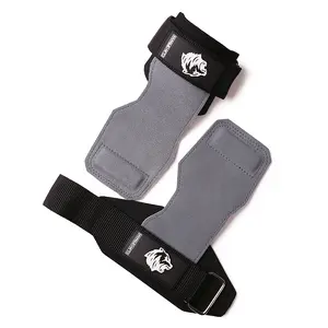 Unisex fitness wristbands, non-slip support for pull-ups and deadlifts, weightlifting powerlifting gloves, gym wrist support straps, sports protective gear