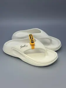 Unisex Non-Slip Slippers, Versatile Solid Color Design, Ideal for Bathroom, Beach, Commute, All-Season Casual Eva Shoes
