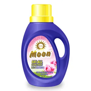 Moon OXI-ALL Fresh and Clean Laundry Detergent 1.36L - Super-strength Stain-Removing, Powerful Cleaning, Long-lasting Fragrance, Effective Stain & Bacteria Removal