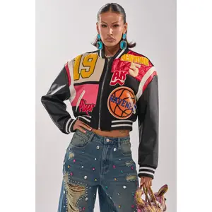 NEW YORK NEW YORK VARSITY BOMBER