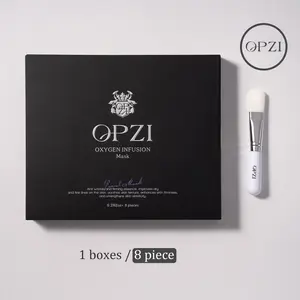 OPZI Oxygen Infusion Mask（8 pieces in 1 box） – Your At-Home Oxygen Facial Instant Glow |  Deep Detox |  Hydration Boost