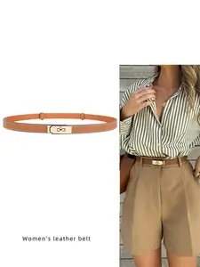 Women's Waist Belt, Textured Belt, Trendy Exquisite Belt, Multifunctional and Elegant Daily Accessory, Multiple Colors Available, Casual Style Ideal Choice, Elegant Belt Buckle