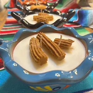 churro Soy candle - cazuelita 18oz