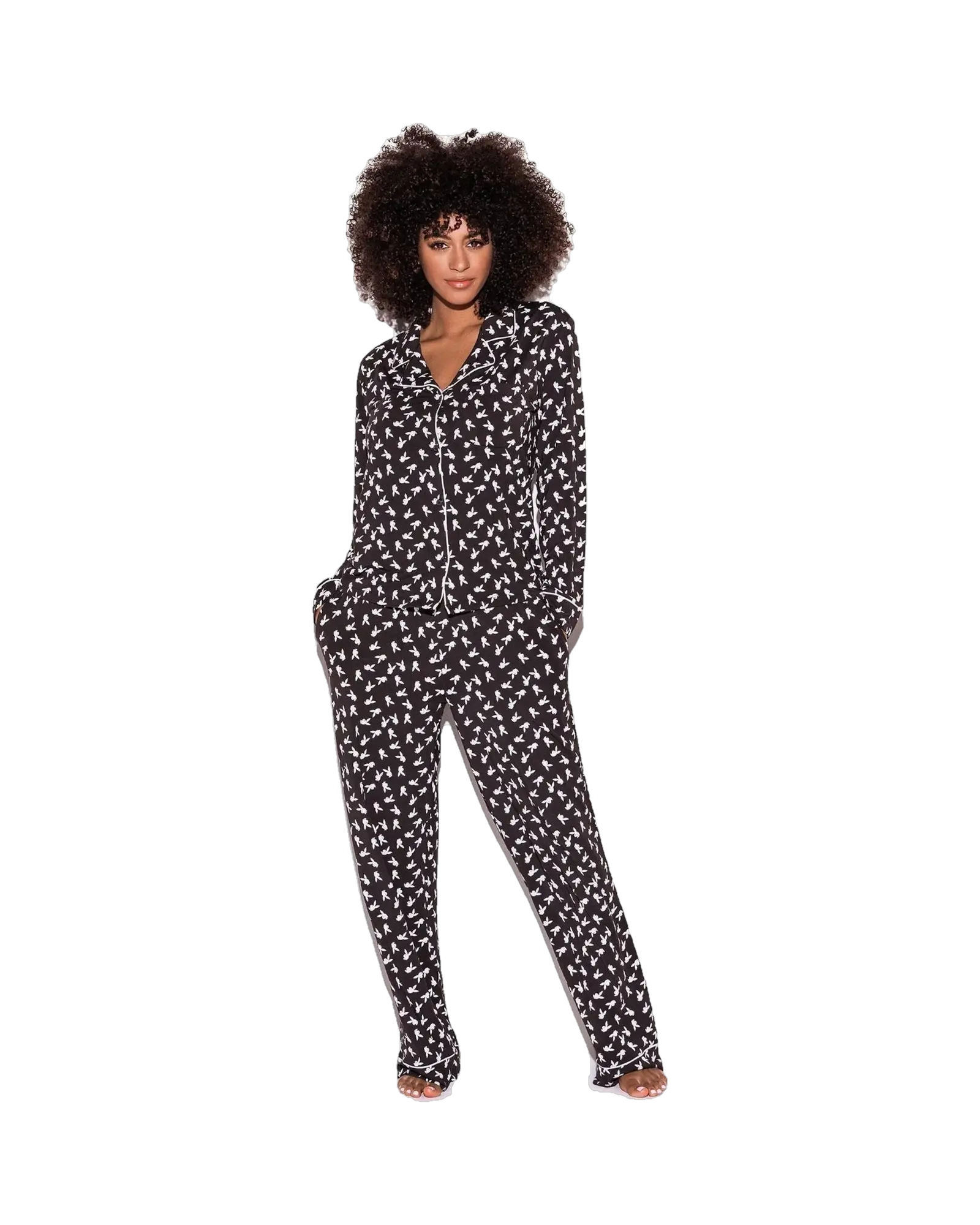 The Playboy Slumber Bunny Pajama Set