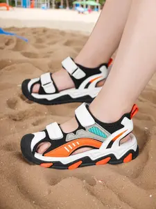 Boy's Sport Sandals, Beach Sandals, Casual Comfortable Breathable Sandals for Outdoor Sports, Fashionable Shoes for Daily Wear, Walking Fashion Footwear