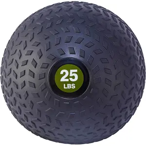 Fitvids 25 Pound Weighted Medicine Ball for Home Gym Training and Fitness, Green Fitvids 25 Pound Weighted Medicine Ball for Home Gym Training and Fitness, Green
