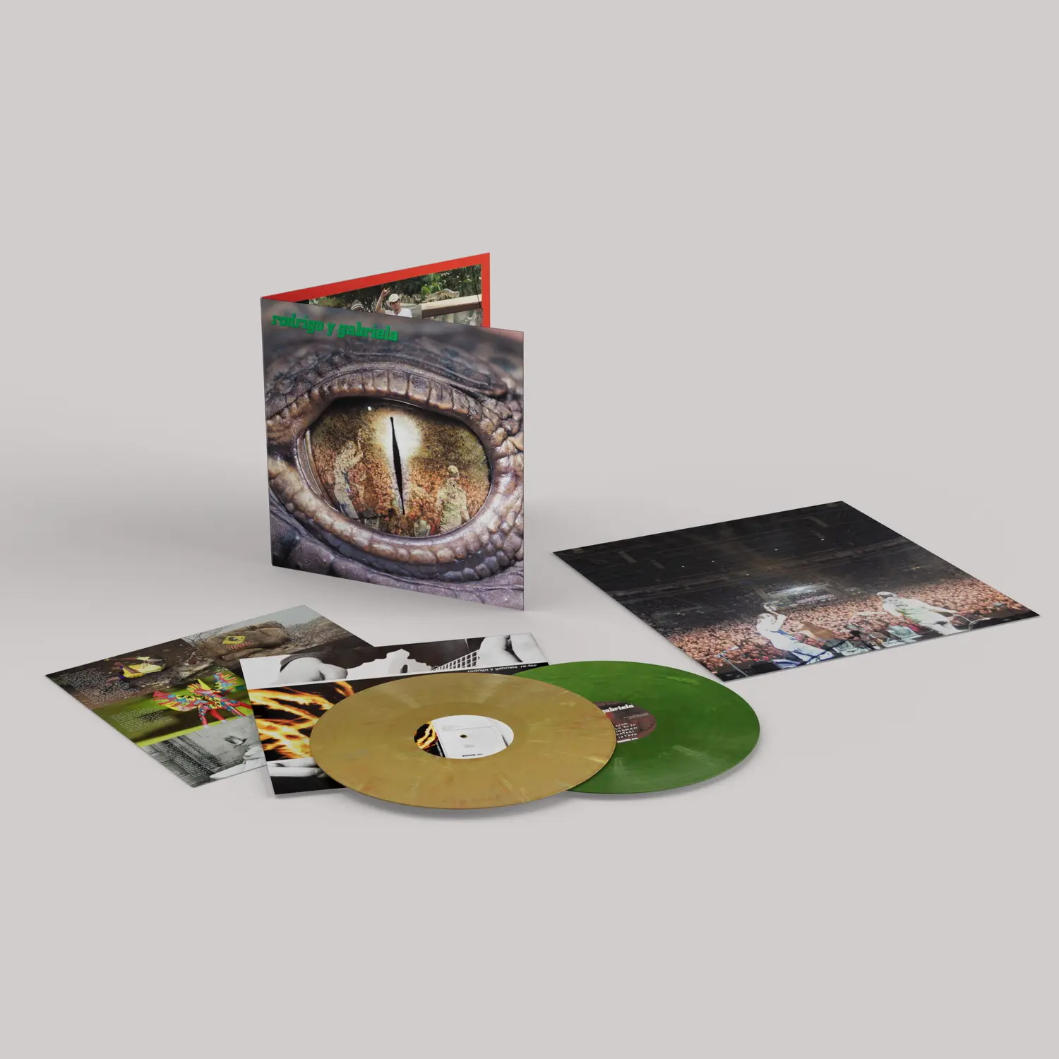 Rodrigo y Gabriela - Rodrigo Y Gabriela (20th Anniversary) / Re-Foc  [VINYL RECORD - LP] Colored Vinyl, Green, Ltd Ed, Yellow, Anniversary Ed