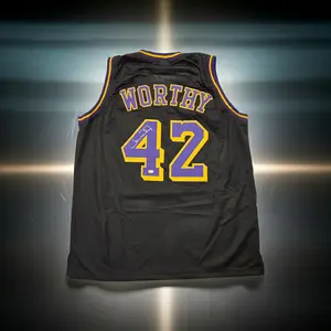 James Worthy Signed Custom Jersey W/COA