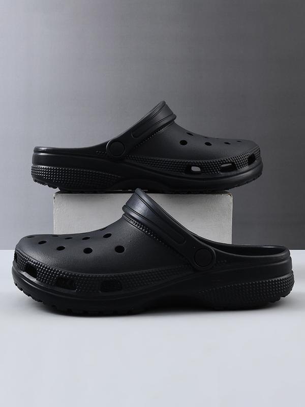 Unisex Comfortable Eva Slip-On Shoes, Lightweight Breathable Casual Footwear, Stylish Hole Shoes for Everyday Wear, Breathable Lightweight Clogs