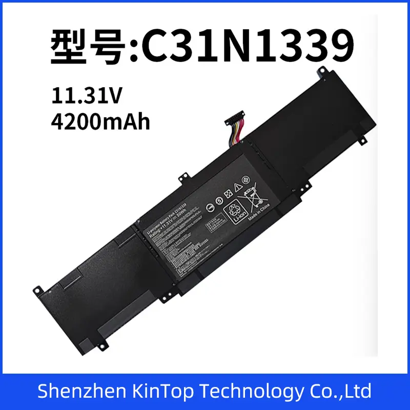 11.31V4200mAh C31n1339 Black Laptop Battery for Asus U303L U303u Ux303ln Tp300L Replacement Battery Li-ion Battery