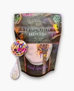 Premium Petals sprinkle MIX  | 25± creations | DRIED FLOWERS for Cocktail Garnish & More