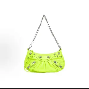 Pre-owned Balenciaga Leather Shoulder Bags Le Cagole Giant Studs Shuolder Bag XS