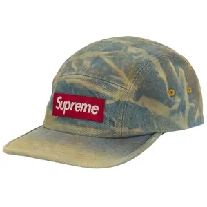 Supreme Denim Camp Cap (FW25), from StockX