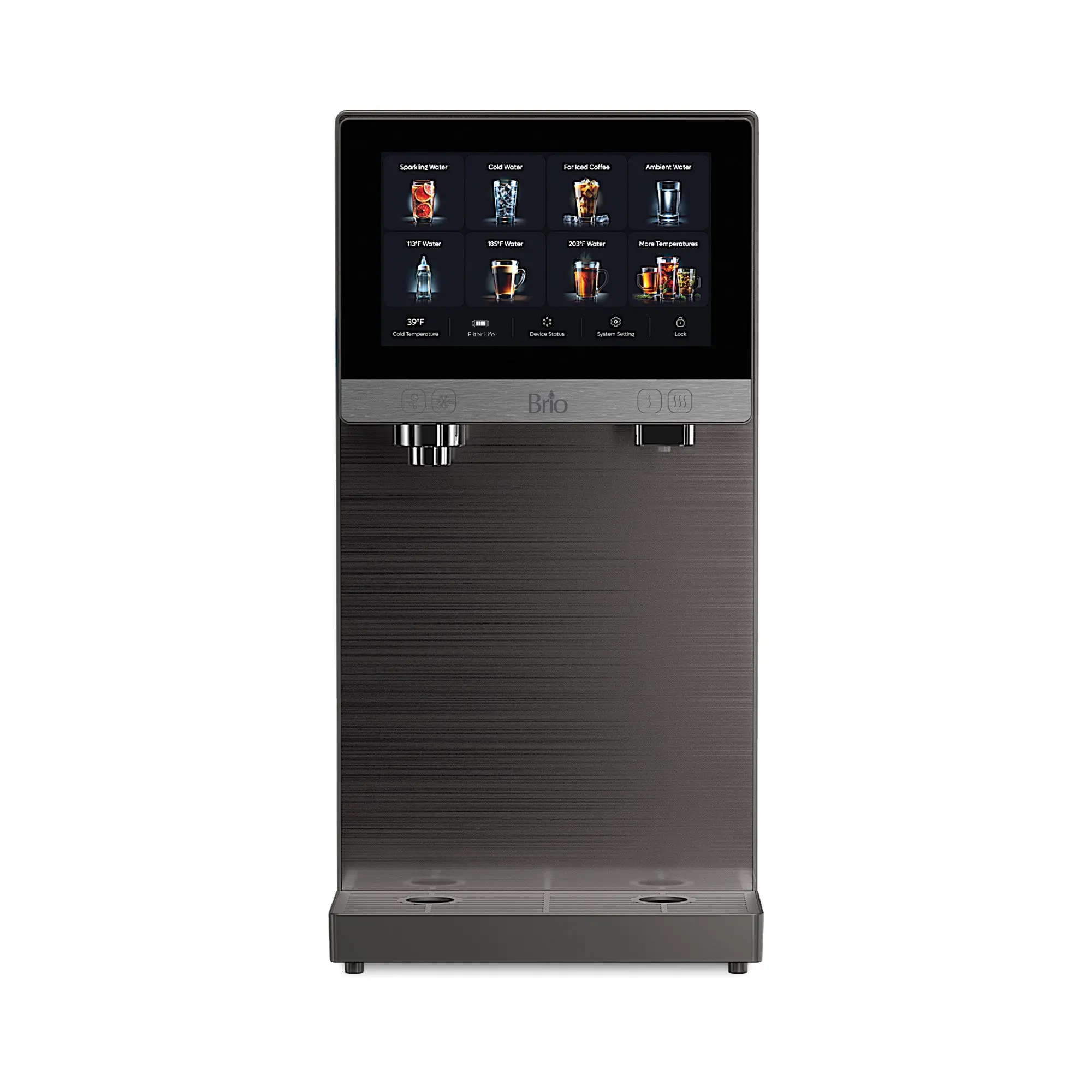 Brio Q60 4-Stage RO Sparkling Countertop Water Dispenser
