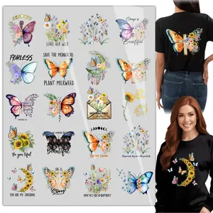 20 Sheets Iron on Transfers, Football DTF Transfers Ready to Press Heat Transfer Football Fans Stickers Iron on Decals for T Shirts Hoodie DIY Crafts