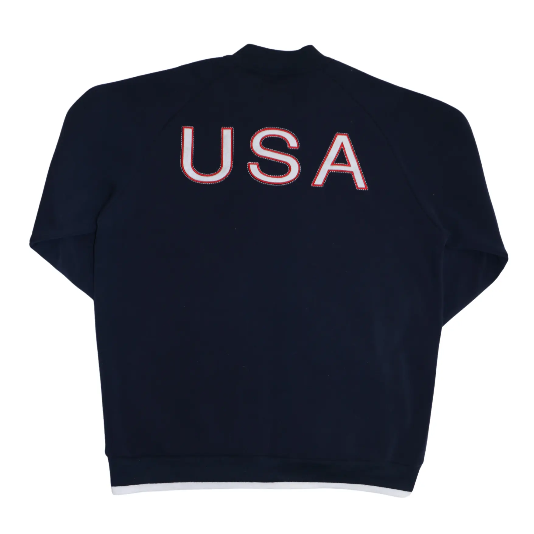 Men's USA Track Jacket in Navy/White/Red