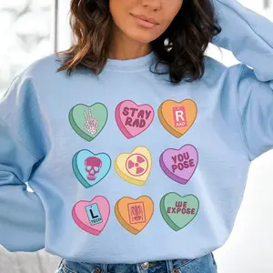 Radiology Valentines Sweatshirt Valentines Xray Tech Sweatshirt Rad Tech Sweatshirt Radiology Sweatshirt Xray Tech Gift Rad Tech Week Gift - 1610626034