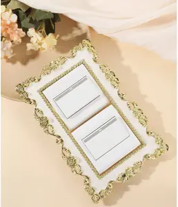 1pc ABS Switch Outlet Wall Sticker, Modern Vintage Design Switch Wall Sticker For Home Decoration,Stickers