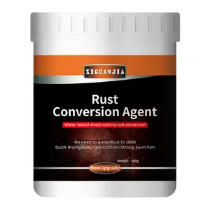Rust Remover, Rust Converter, 2024 New Rust Remover for Metal, Rust Converter for Metal, Car, Steel (10.7FI Oz,Black)