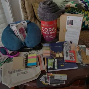 Frequent Flyer Bookish Book Box Durable Storage Organizer Multifunctional Storage Bin