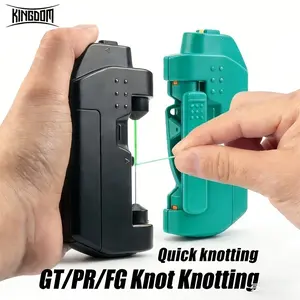 1PC GT/PR/FG Fishing Line Knotter, PE Line Leader Tool, ABS Anti-Slip Knotting Tool, Portable Fishing Accessories