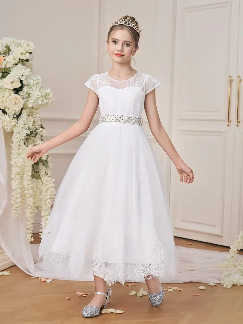open lace back dress The Little Princess Dress main image 1