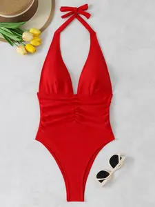 Women's Fashion One-Piece Swimsuit, Onepiece Swimwear, Stylish Bathing Suit for Summer, Comfortable and Trendy Swimwear for Women, Perfect for Beach and Pool