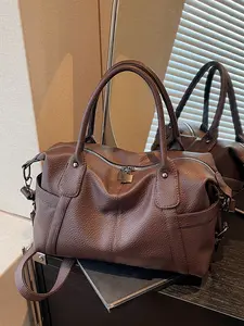 Retro fashion  simplicity  leisure and versatile shoulder bag, classic daily commuting versatile shoulder bag with personality, personality lazy niche texture suitable for daily travel, shopping and travel, Casual Commuter Bag, Crossbody Shoulder Bag