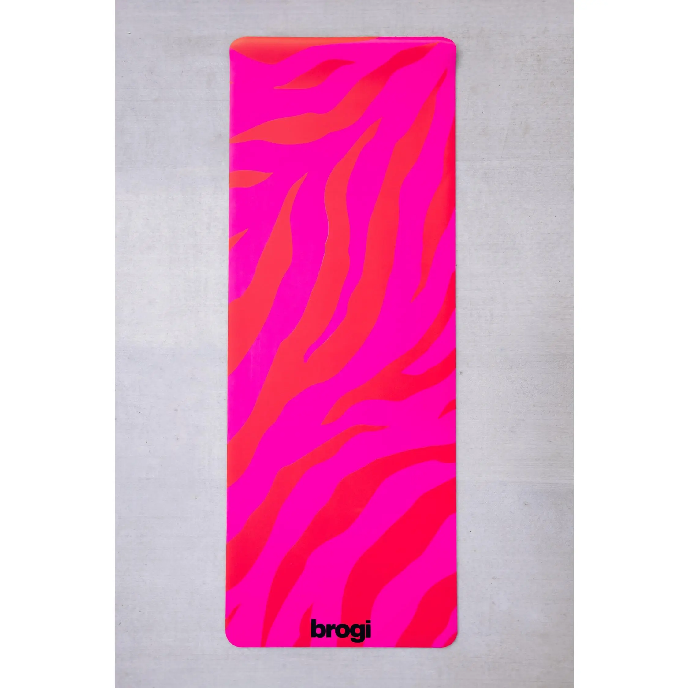 Pink Animal Print Yoga Mat