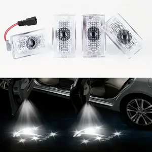 LED Light Suitable for Tesla -3 Model S for Model Y Model X Series - Suitable for Tesla Door Projection Welcome Light