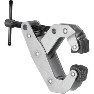 Cantilever No-Twist Deep Throat T-Handle Multi-Purpose Lever Clamp, CTC-1"