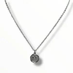 Stamped Chain stainless steel hypoallergenic chain for women