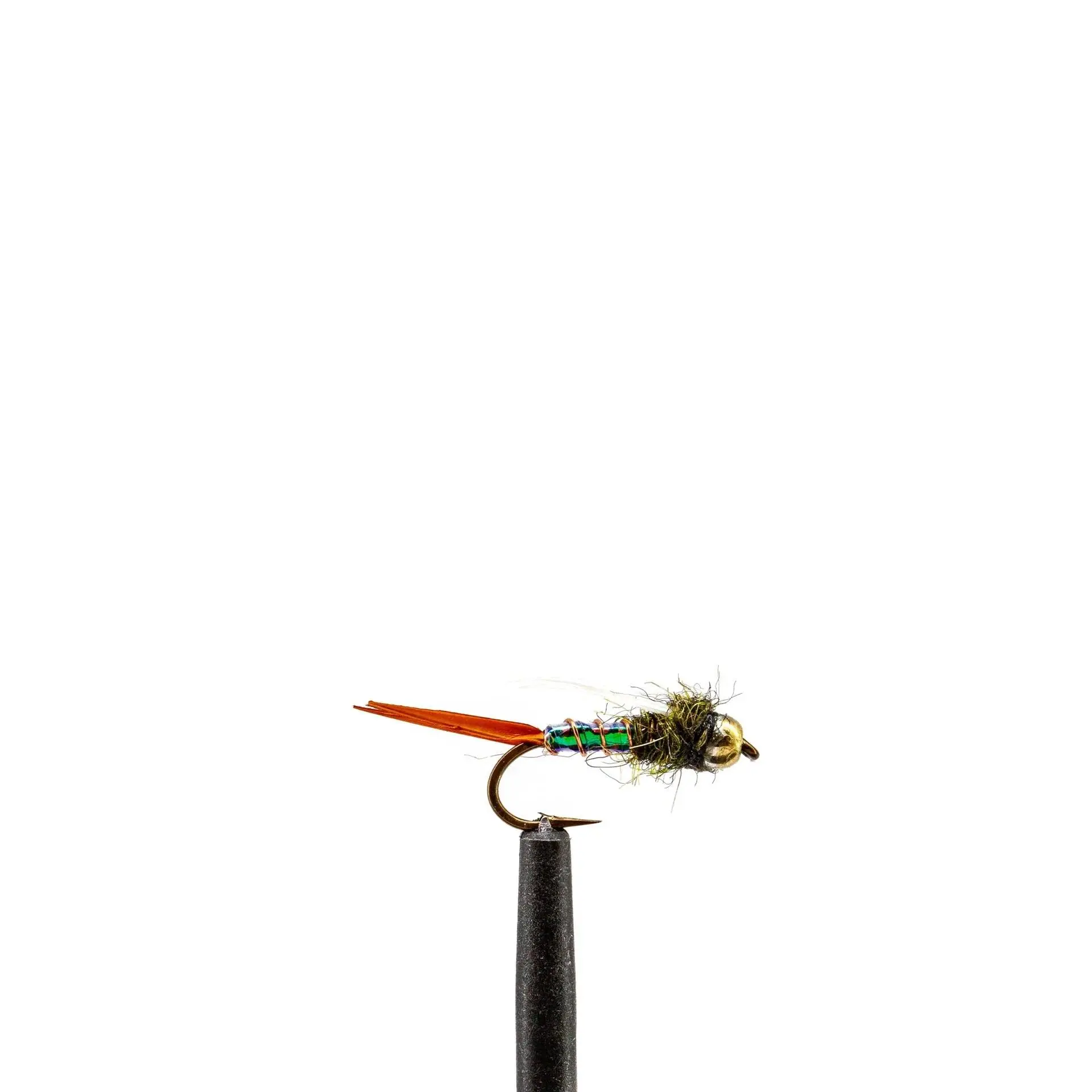 Beadhead Flash Prince Nymph, Trout Fly Fishing Pattern with Beadhead and Flashy Accents
