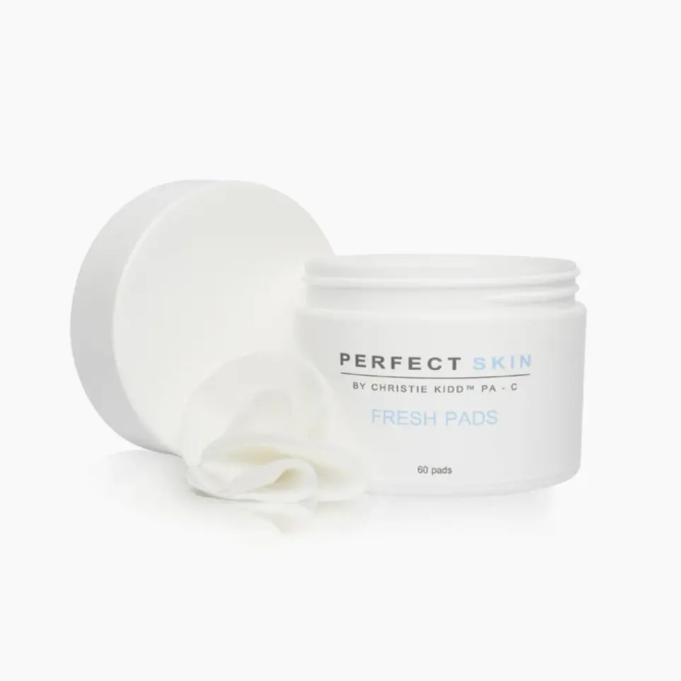 Fresh Pads - Salicylic Acid Blemish Treatment Pads with Niacinamide, Willow Bark & Witch Hazel - 60 Pads