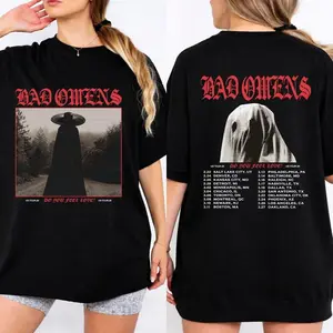 Bad Omens Do You Feel Love Tour 2026 Shirt, Gothic Rock Band Concert Tee, US Tour Dates Shirt, Fan Shirt, Alternative Music Tee