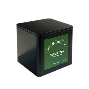 Monbrizz Better Lungs Detox Tea Bags - Mullein Leaf, Ginseng, Elderberry, Ginger & Thyme for Lung Cleanse & Mucus Detox - 15 Tea Bags