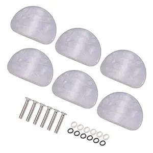 6 Pcs White Pearl Guitar Tuning Pegs Keys Button Tuners Machine Heads Premium Tuning Key Button Cap Knobs Handle Caps