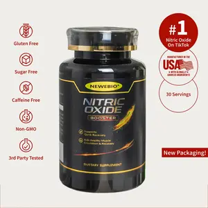 NEWEBIO Nitric Oxide Booster - Supports Healthy Blood Circulation - Supplement for Men and Women - 3rd Party Tested - 150 Count