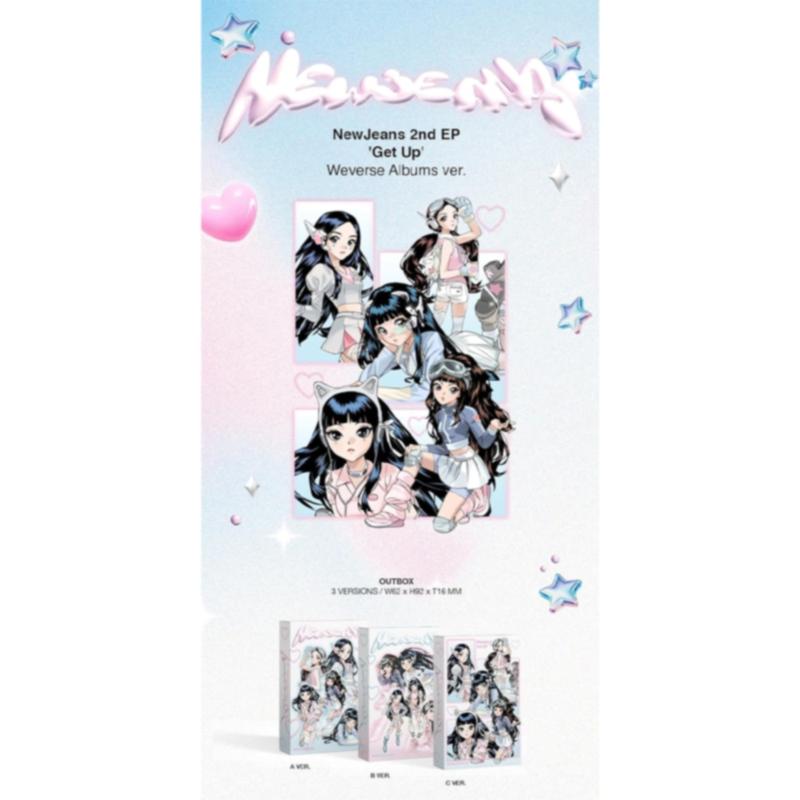 Newjeans Mini Album Vol.2 Card Version, K-Pop Music  + Booklet + Photocard Set, Collectible Edition for Fans & Gift Ideas