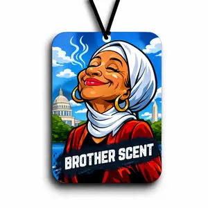 "WhoMar?" Ilhan Omar Car Air Freshener - Political Gag Gift